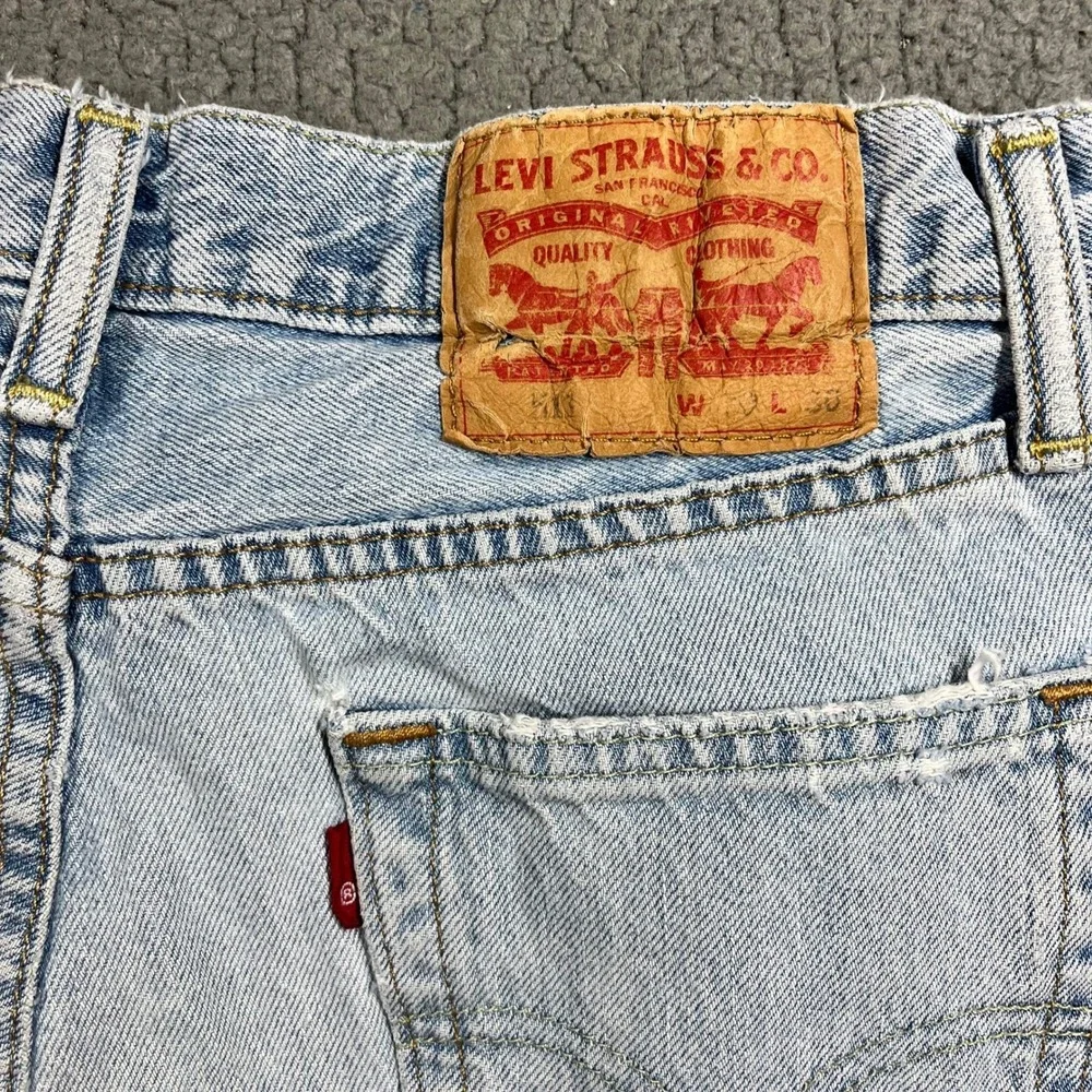 Levis 511 Slim Fit Jeans Mens W30 L30 Light Wash Blue Denim 04511-2939